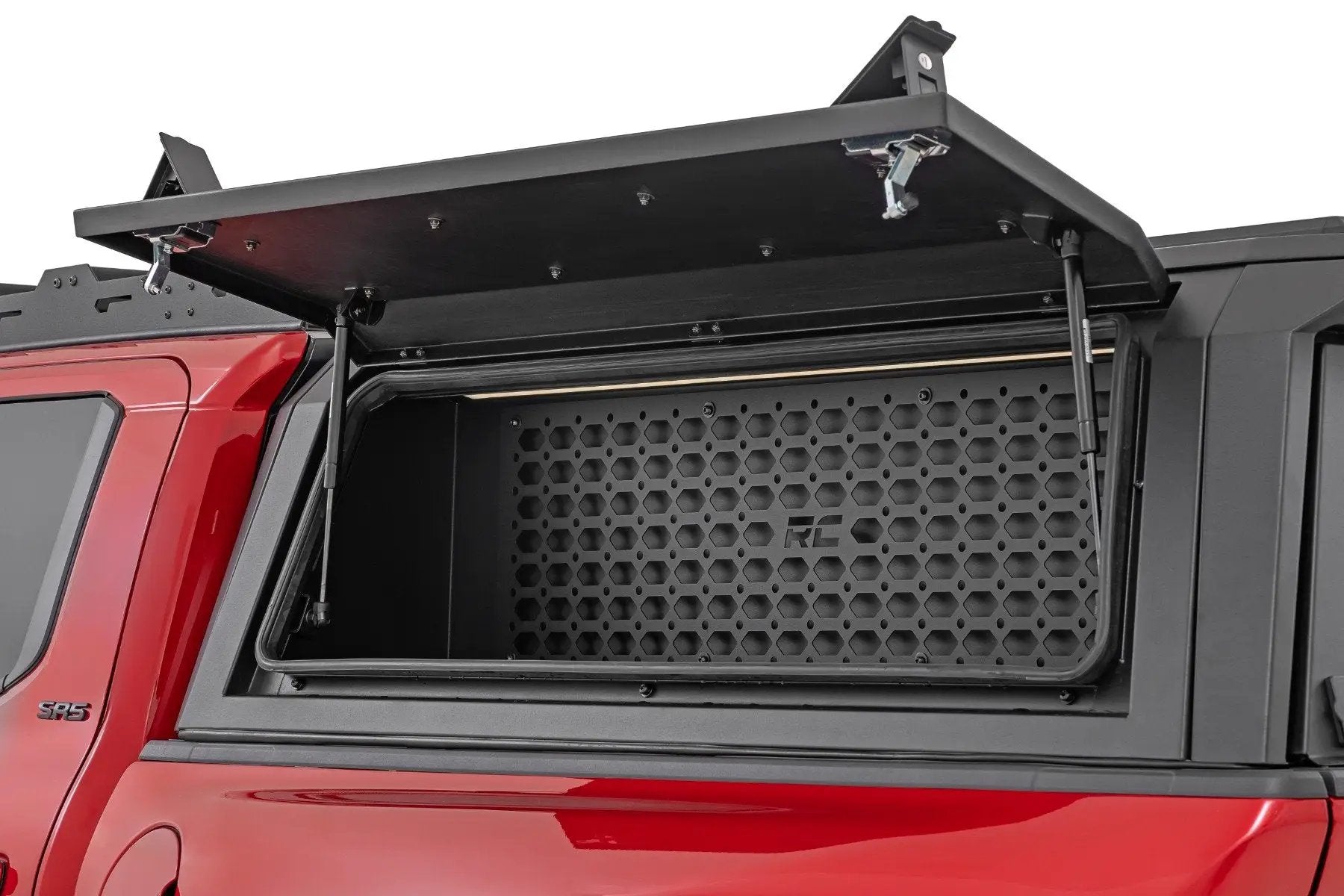 Rough Country Bed Cap Molle Panel Side Storage Bin | Drivers Side | Toyota Tacoma (24-26) by Rough Country
