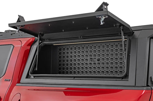 Rough Country Bed Cap Molle Panel Side Storage Bin | Drivers Side | Toyota Tacoma (24-26) by Rough Country