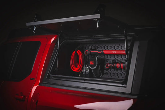 Rough Country Bed Cap Molle Panel Side Storage Bin | Drivers Side | Toyota Tacoma (24-26) by Rough Country