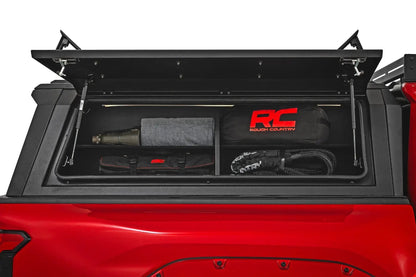 Rough Country Bed Cap Side Shelf Storage Bin | Passengers Side | Toyota Tacoma (24-26) by Rough Country
