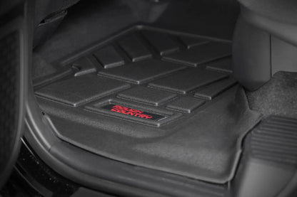 Rough Country Sure-Fit Floor Mats | Front & Rear | Toyota 4Runner 2WD/4WD (2025-2026) by Rough Country