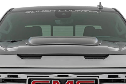 Rough Country Hood Scoop | G1K Stone Blue | GMC Sierra 1500 2WD/4WD (2019-2026) by Rough Country