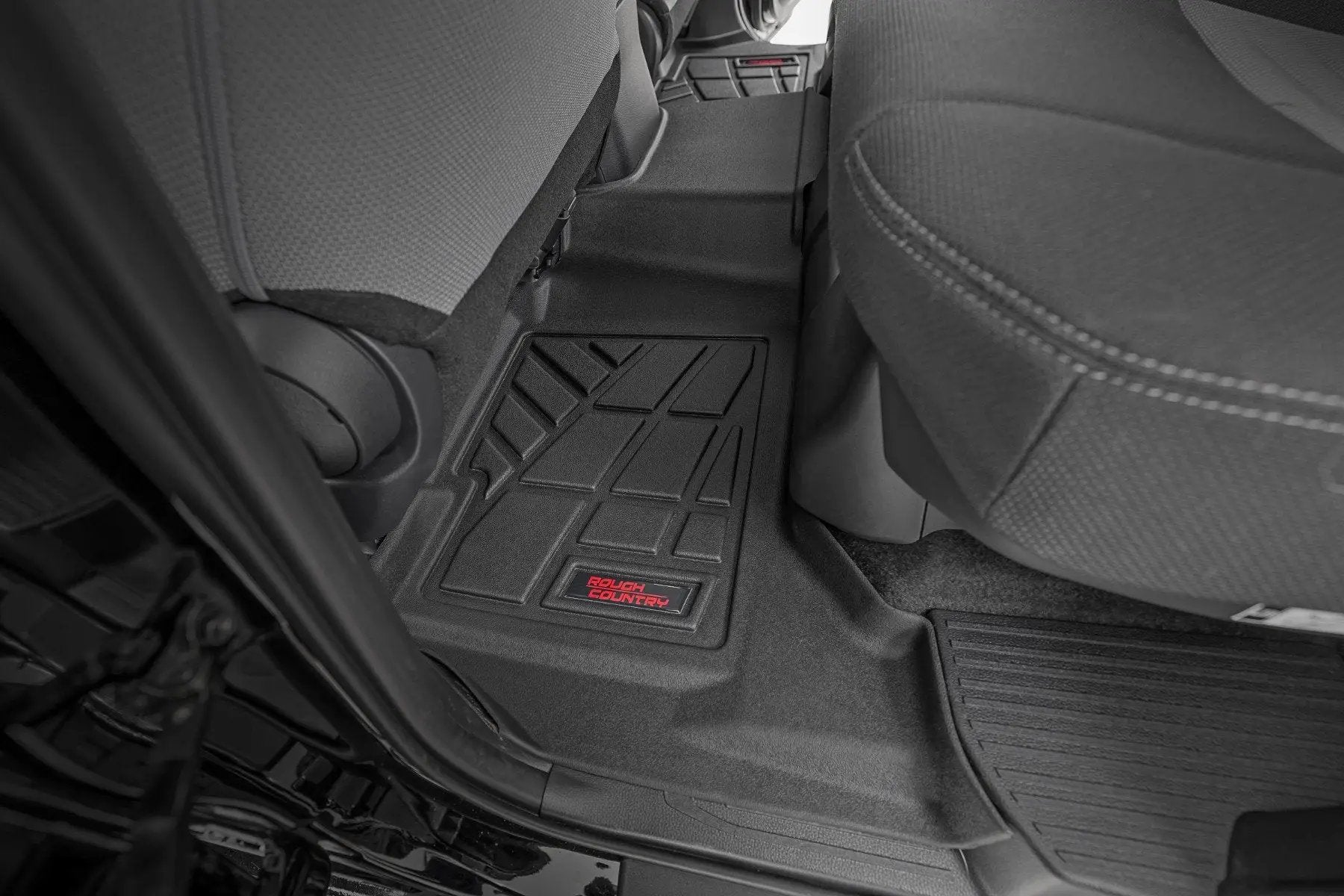 Rough Country Sure-Fit Floor Mats | Front & Rear & Cargo Mat | Toyota 4Runner (25-26) by Rough Country