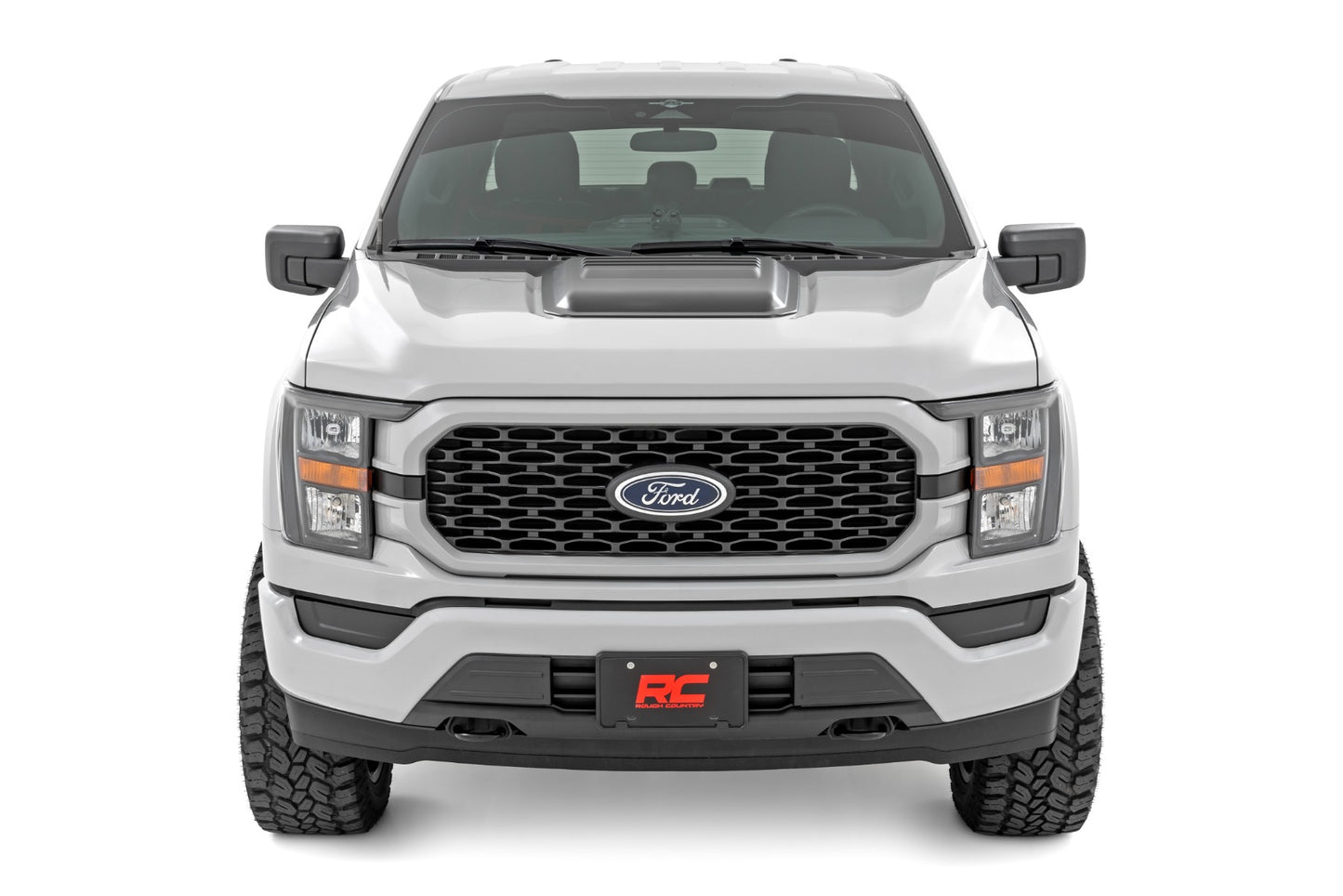 Воздухозаборник капота | A3 Space White | Ford F-150 2WD/4WD (2021-2025)