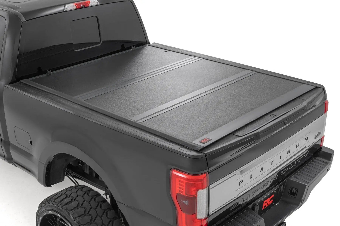 Rough Country Hard Low Profile Bed Cover | 6'10" Bed | Ford F-250/F-350 Super Duty (17-26) by Rough Country