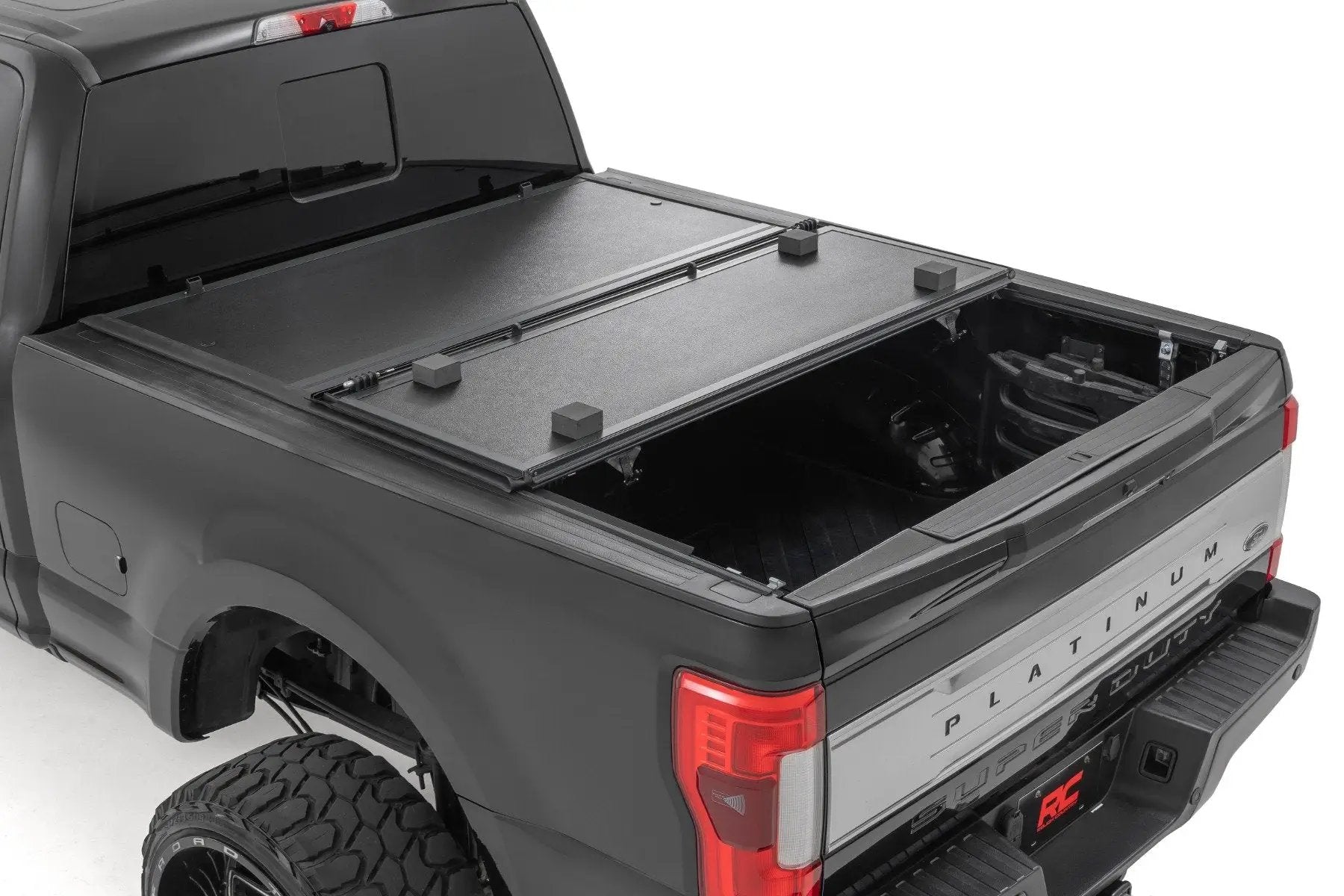 Rough Country Hard Low Profile Bed Cover | 6'10" Bed | Ford F-250/F-350 Super Duty (17-26) by Rough Country
