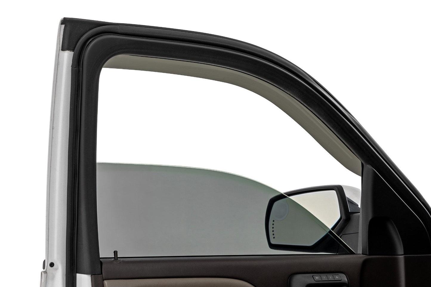 Deflectores para ventanas laterales | Protectores contra lluvia adhesivos | Chevy/GMC 1500/2500HD/3500HD 2WD/4WD