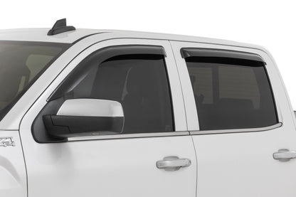 Deflectores para ventanas laterales | Protectores contra lluvia adhesivos | Chevy/GMC 1500/2500HD/3500HD 2WD/4WD
