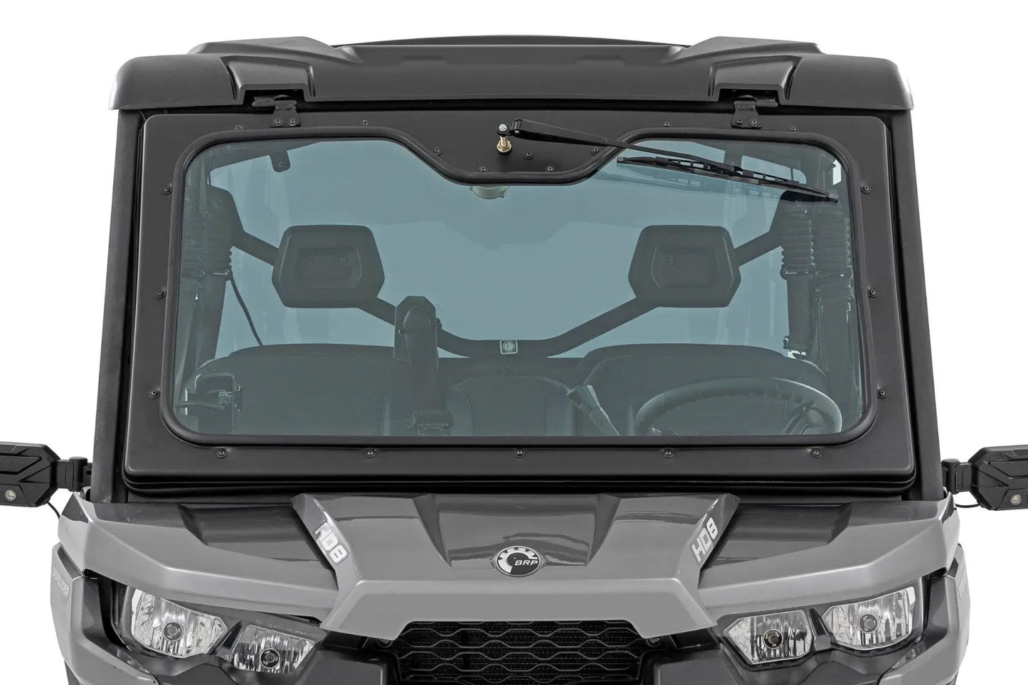 Rough Country Universal UTV Powered Wiper w/Washer Tank | 16" Blade by Rough Country