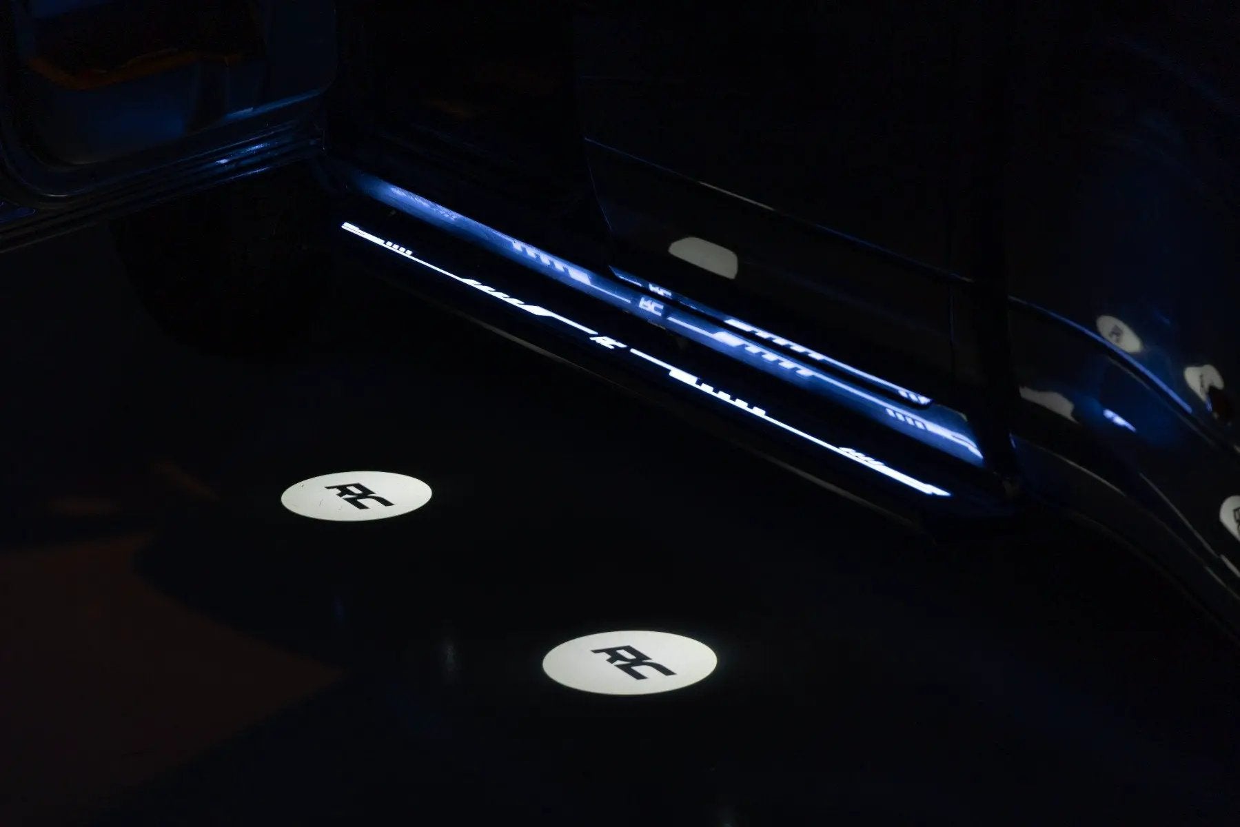 Rough Country Multi-Color LED Running Boards | Crew Cab | Ram 2500/3500 2WD/4WD (2011-2026) by Rough Country