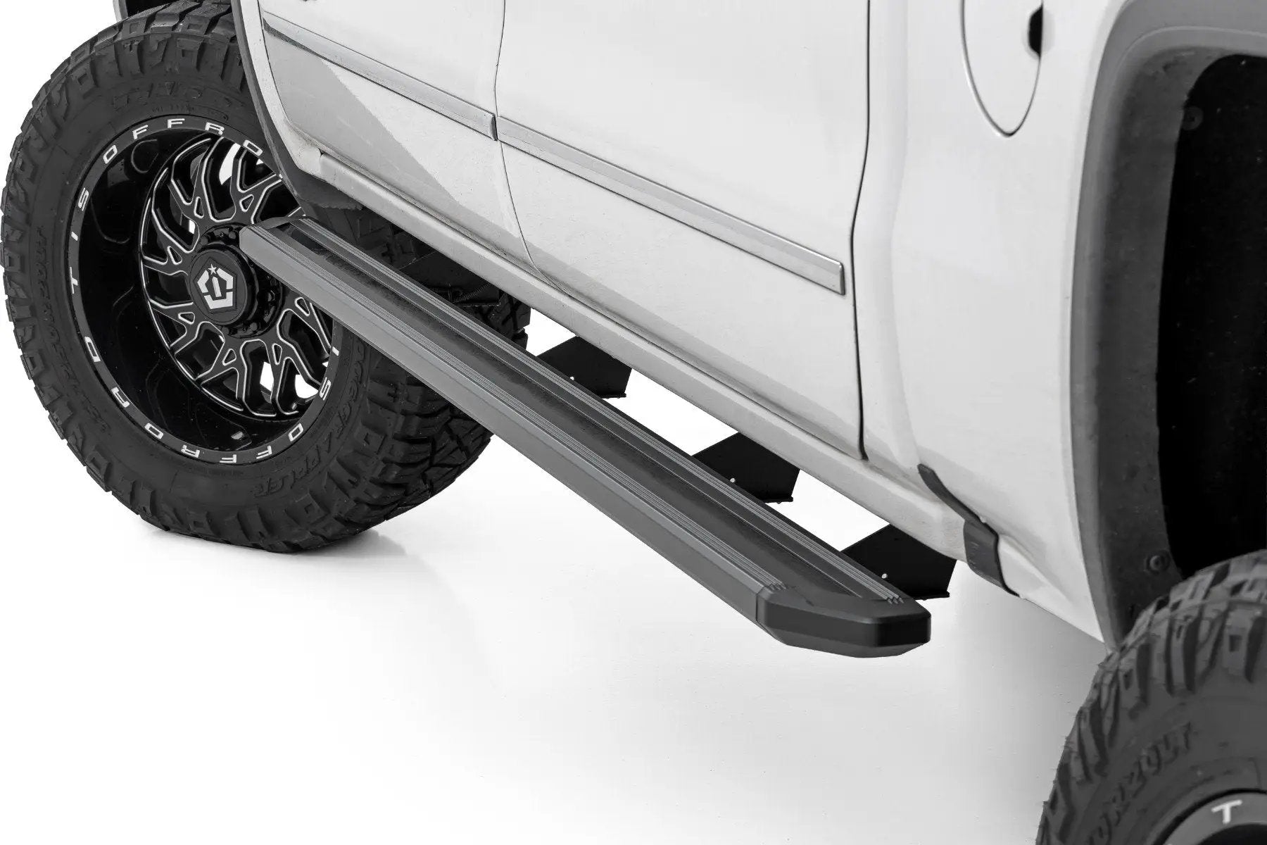 Rough Country Multi-Color LED Running Boards | Crew Cab | Chevy/GMC 1500/2500HD/3500HD (07-19 & Classic) by Rough Country