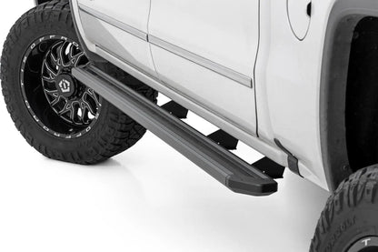 Rough Country Multi-Color LED Running Boards | Crew Cab | Chevy/GMC 1500/2500HD/3500HD (07-19 & Classic) by Rough Country