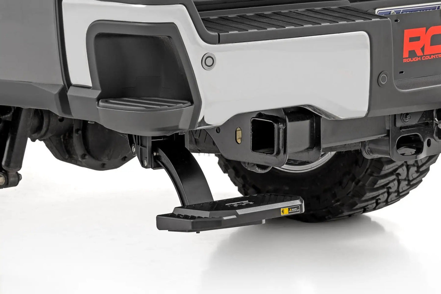 Rough Country Retractable Bed Step | Manual Pull | Ford F-250/F-350 Super Duty (23-26) by Rough Country