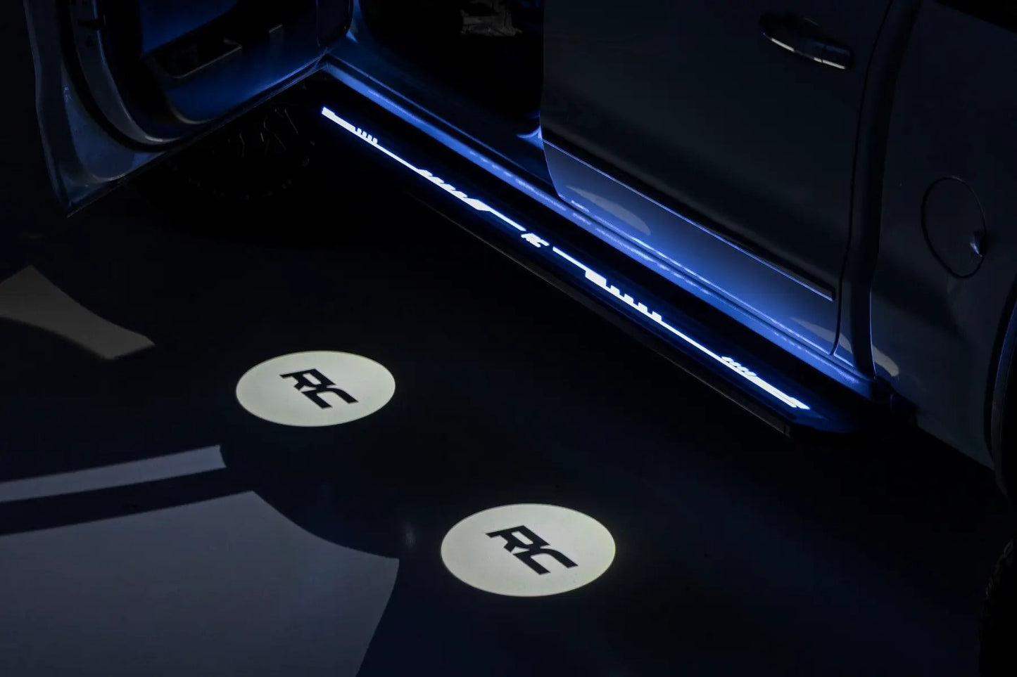 Rough Country Multi-Color LED Running Boards | Crew Cab | Chevy/GMC 1500/2500HD/3500HD (07-19 & Classic) by Rough Country