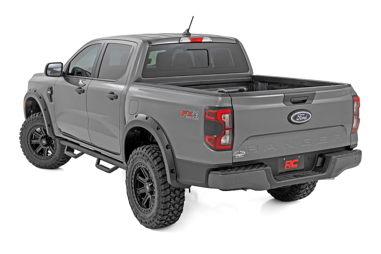 Extensiones de guardabarros tipo "Pocket" | Blanco Oxford YZ | Ford Ranger 2WD/4WD (2024-2025)