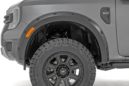 Rough Country Pocket Fender Flares | VA Desert Sand | Ford Ranger 2WD/4WD (2024-2025) by Rough Country