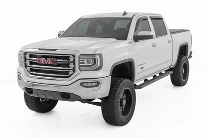 Rough Country Multi-Color LED Running Boards | Crew Cab | Chevy/GMC 1500/2500HD/3500HD (07-19 & Classic) by Rough Country