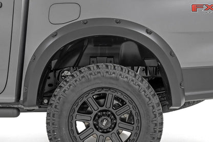 Rough Country Pocket Fender Flares | VA Desert Sand | Ford Ranger 2WD/4WD (2024-2025) by Rough Country
