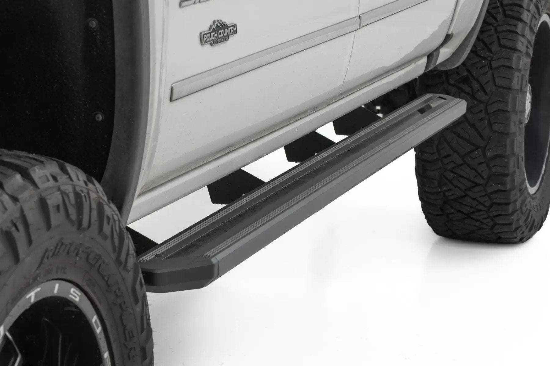 Rough Country Multi-Color LED Running Boards | Crew Cab | Chevy/GMC 1500/2500HD/3500HD (07-19 & Classic) by Rough Country