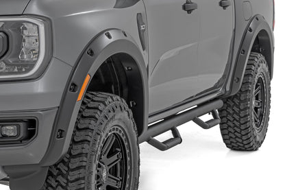 Extensiones de guardabarros tipo "Pocket" | Gris carbonizado M7 | Ford Ranger 2WD/4WD (2024-2025)
