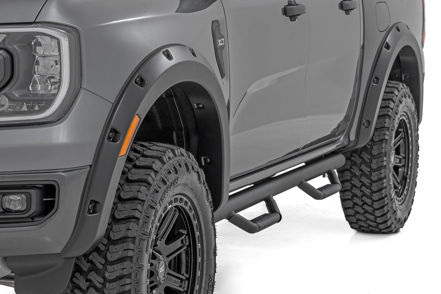 Extensiones de guardabarros tipo "Pocket" | Blanco Oxford YZ | Ford Ranger 2WD/4WD (2024-2025)