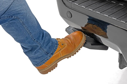 Rough Country Retractable Bed Step | Manual Pull | Ford F-250/F-350 Super Duty (17-22) by Rough Country