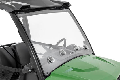Rough Country Vented Full Windshield | Scratch Resistant | John Deere Gator XUV 835E by Rough Country