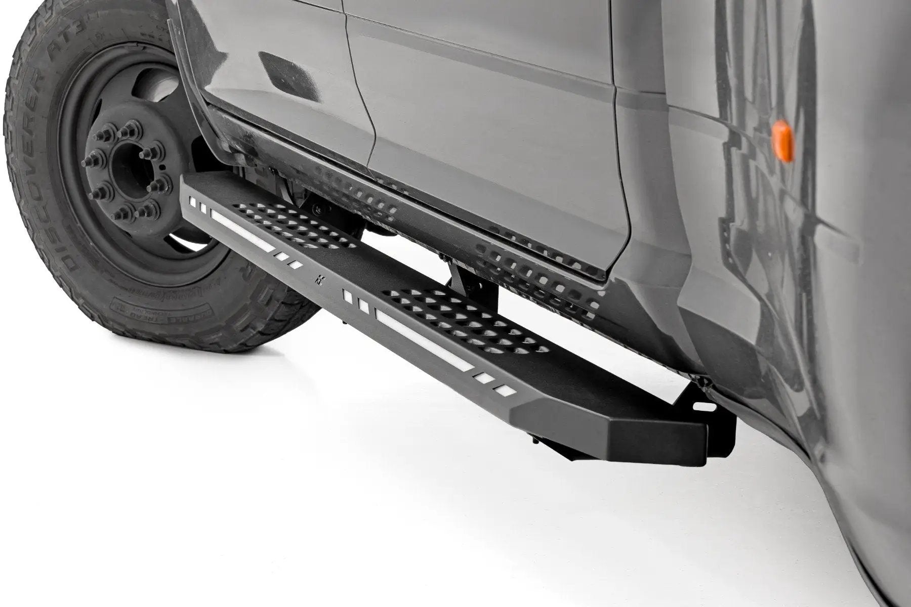Rough Country AC2 Running Boards | Amber/White | Crew Cab | Ram 1500/2500/3500 2WD/4WD (2010-2025 & Classic) by Rough Country