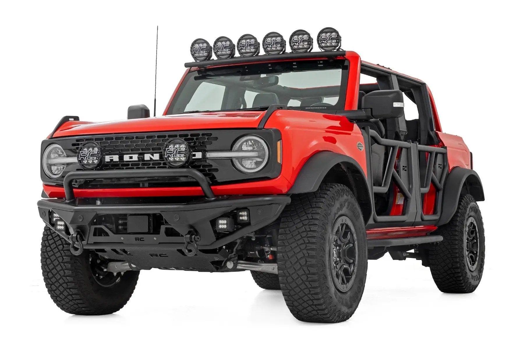 Rough Country Tubular Doors | 4 Door | Ford Bronco 4WD (2021-2025) by Rough Country