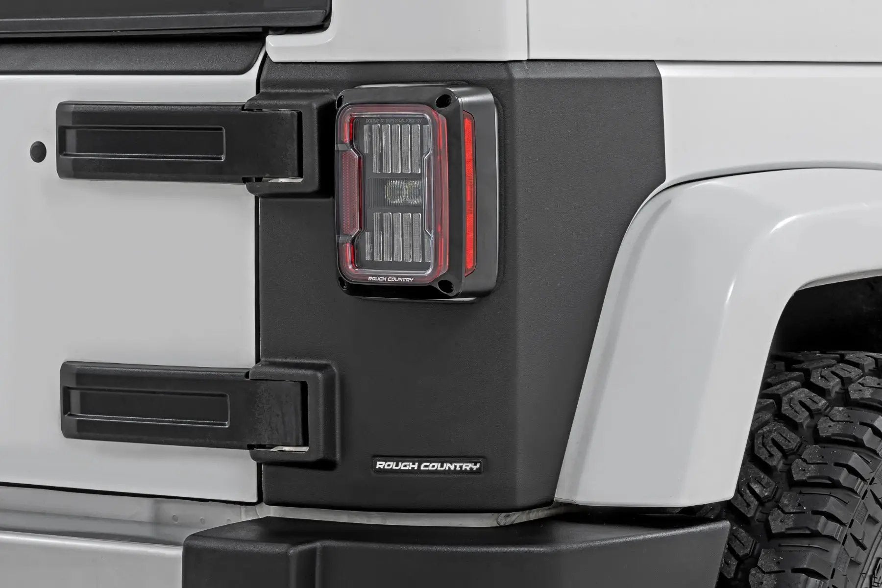 Rough Country Trail Cladding | Rear Corners | Jeep Wrangler JK/Wrangler Unlimited (07-18) by Rough Country