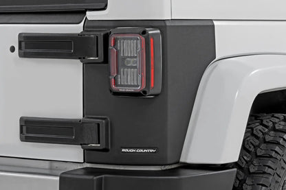 Rough Country Trail Cladding | Rear Corners | Jeep Wrangler JK/Wrangler Unlimited (07-18) by Rough Country