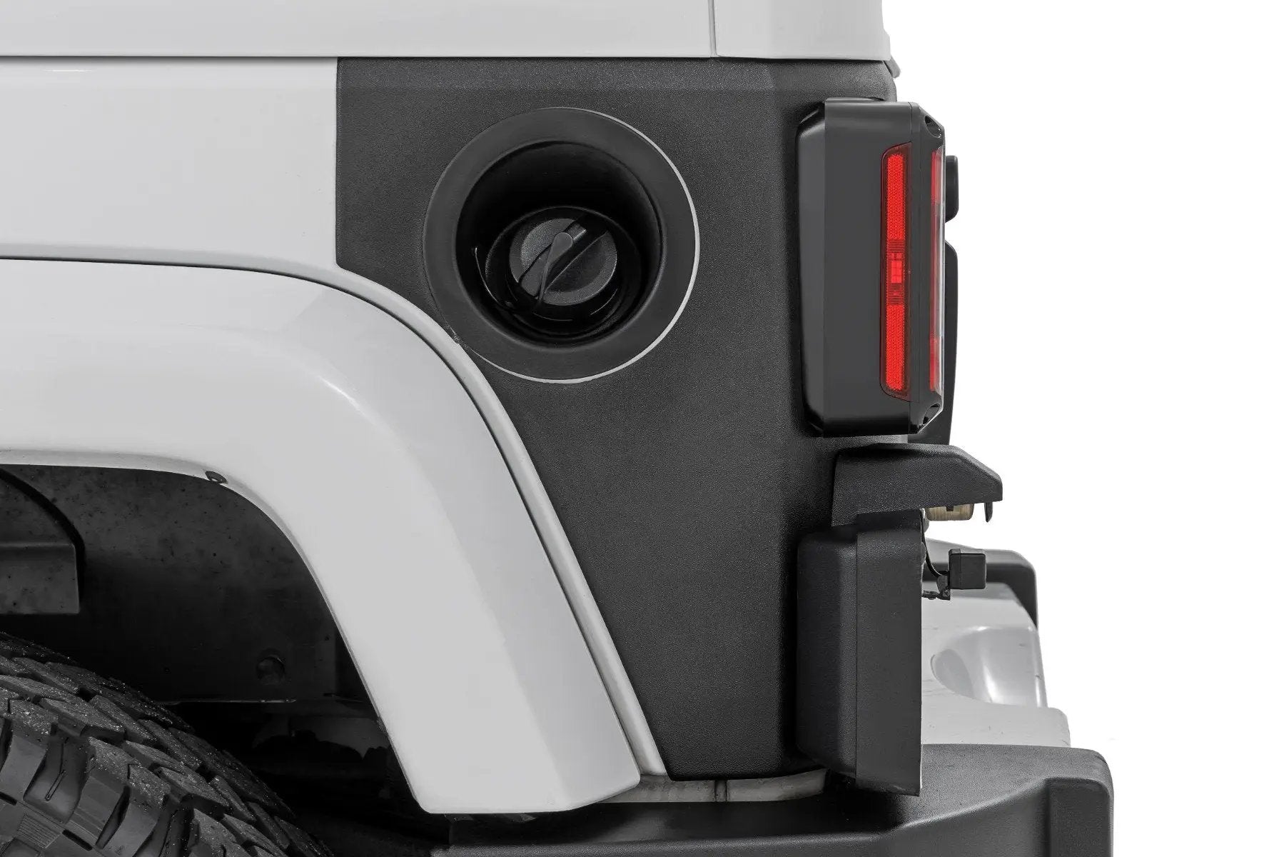 Rough Country Trail Cladding | Rear Corners | Jeep Wrangler JK/Wrangler Unlimited (07-18) by Rough Country
