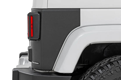 Rough Country Trail Cladding | Rear Corners | Jeep Wrangler JK/Wrangler Unlimited (07-18) by Rough Country