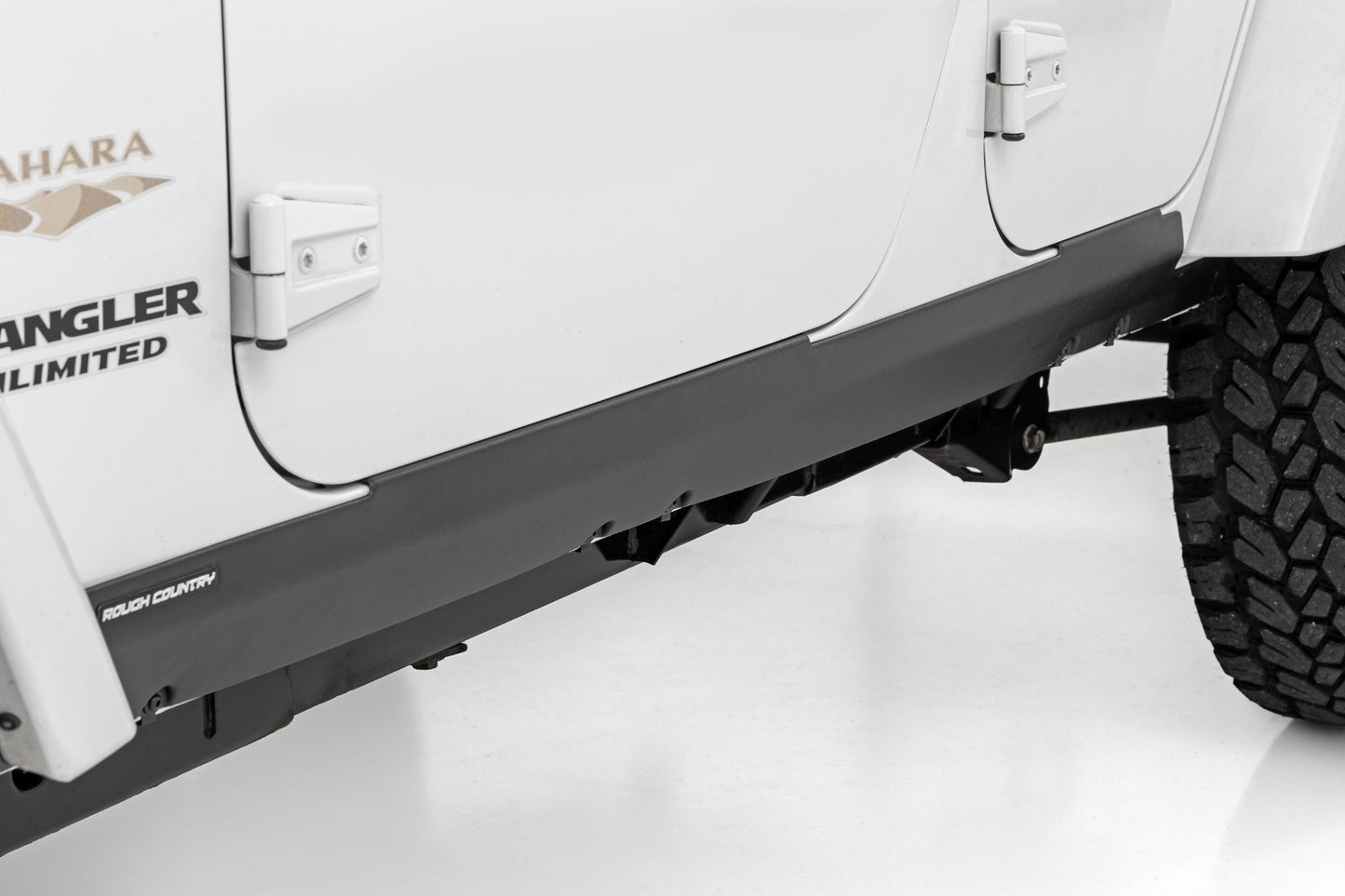 Rough Country Trail Cladding | Rocker Sill Plates | Jeep Wrangler Unlimited 2WD/4WD (07-18)