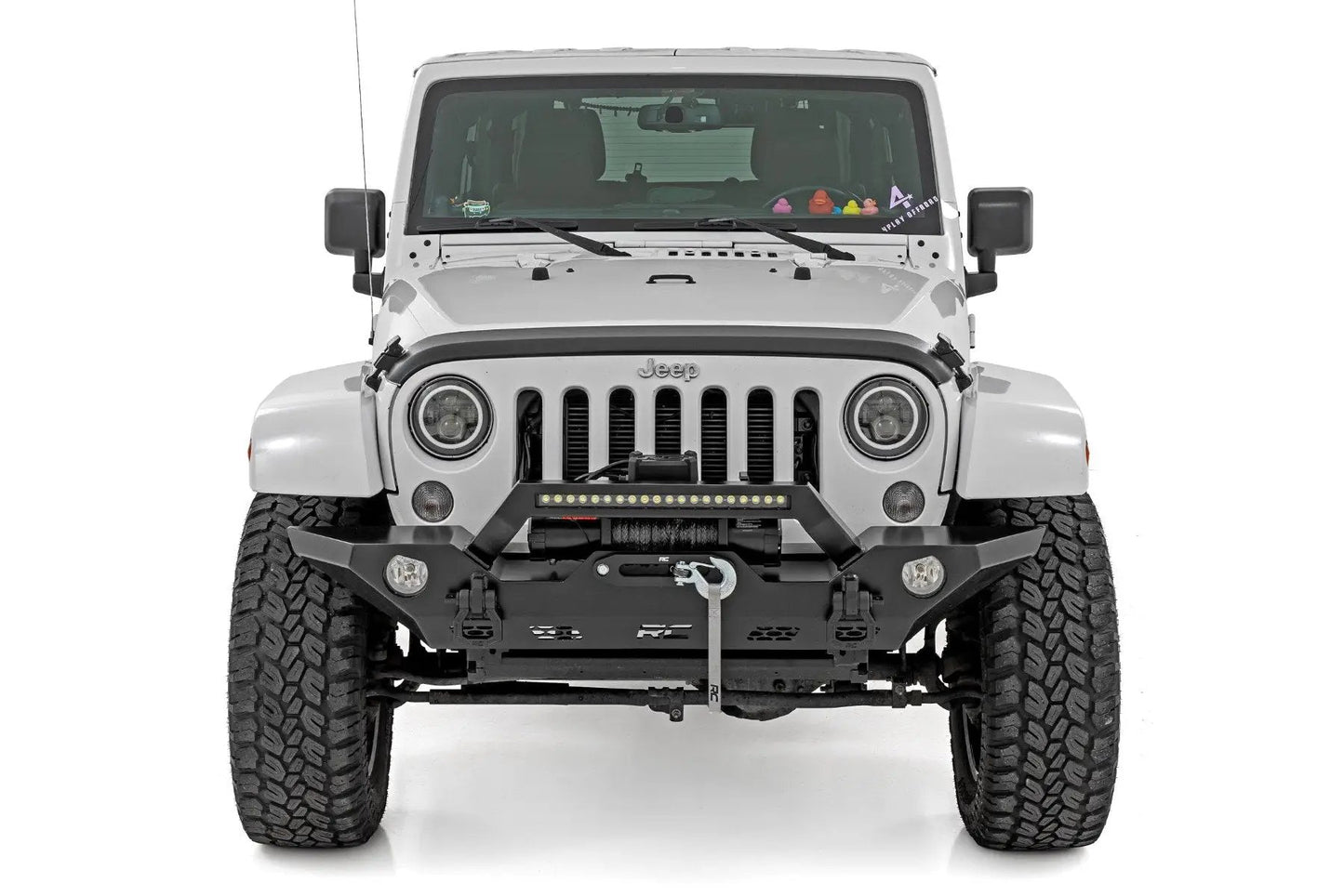 Rough Country Trail Cladding | Hood Protector | Jeep Wrangler JK/Wrangler Unlimited (07-18) by Rough Country