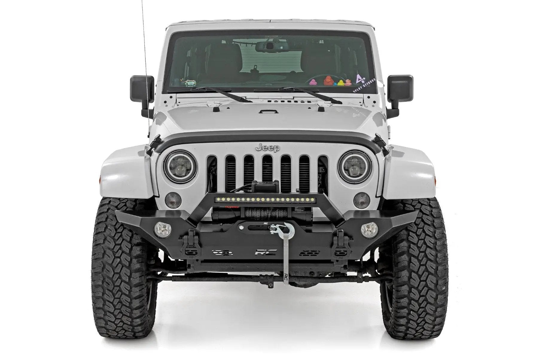 Rough Country Trail Cladding | Hood Protector | Jeep Wrangler JK/Wrangler Unlimited (07-18) by Rough Country