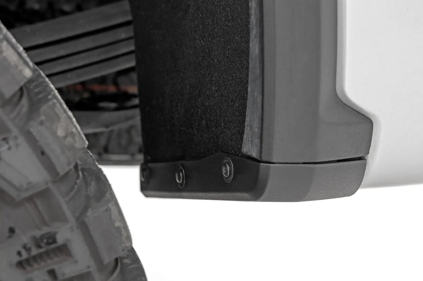 Rough Country Mud Flap Delete | Chevy Silverado 2500 HD/3500 HD 2WD/4WD (2020-2026) by Rough Country
