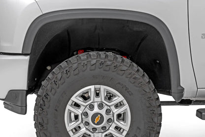 Rough Country Mud Flap Delete | Chevy Silverado 2500 HD/3500 HD 2WD/4WD (2020-2026) by Rough Country