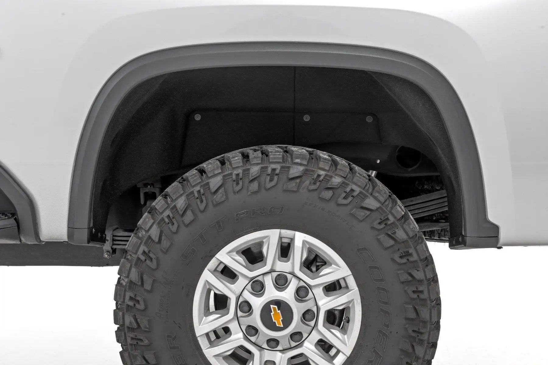Rough Country Mud Flap Delete | Chevy Silverado 2500 HD/3500 HD 2WD/4WD (2020-2026) by Rough Country