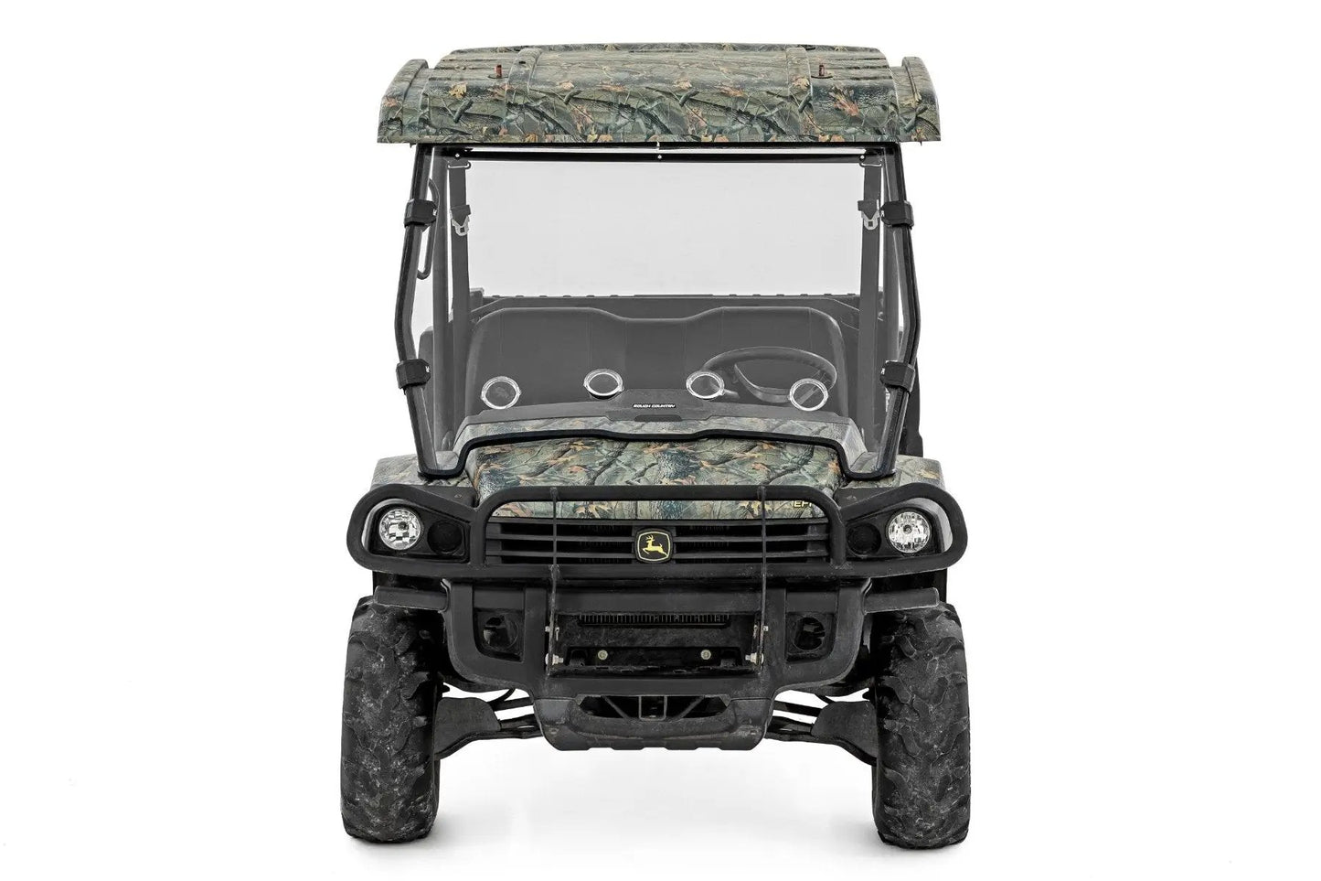 Rough Country Vented Full Windshield | Scratch Resistant | John Deere Gator XUV 825 by Rough Country