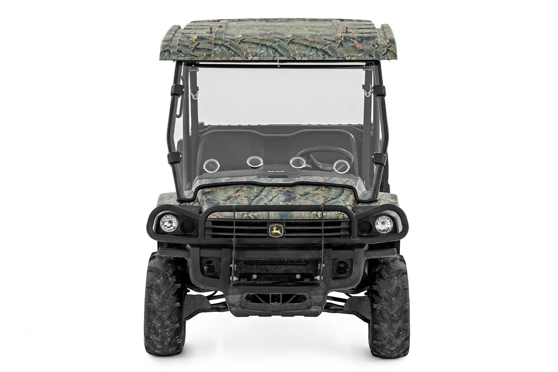 Rough Country Vented Full Windshield | Scratch Resistant | John Deere Gator XUV 825 by Rough Country