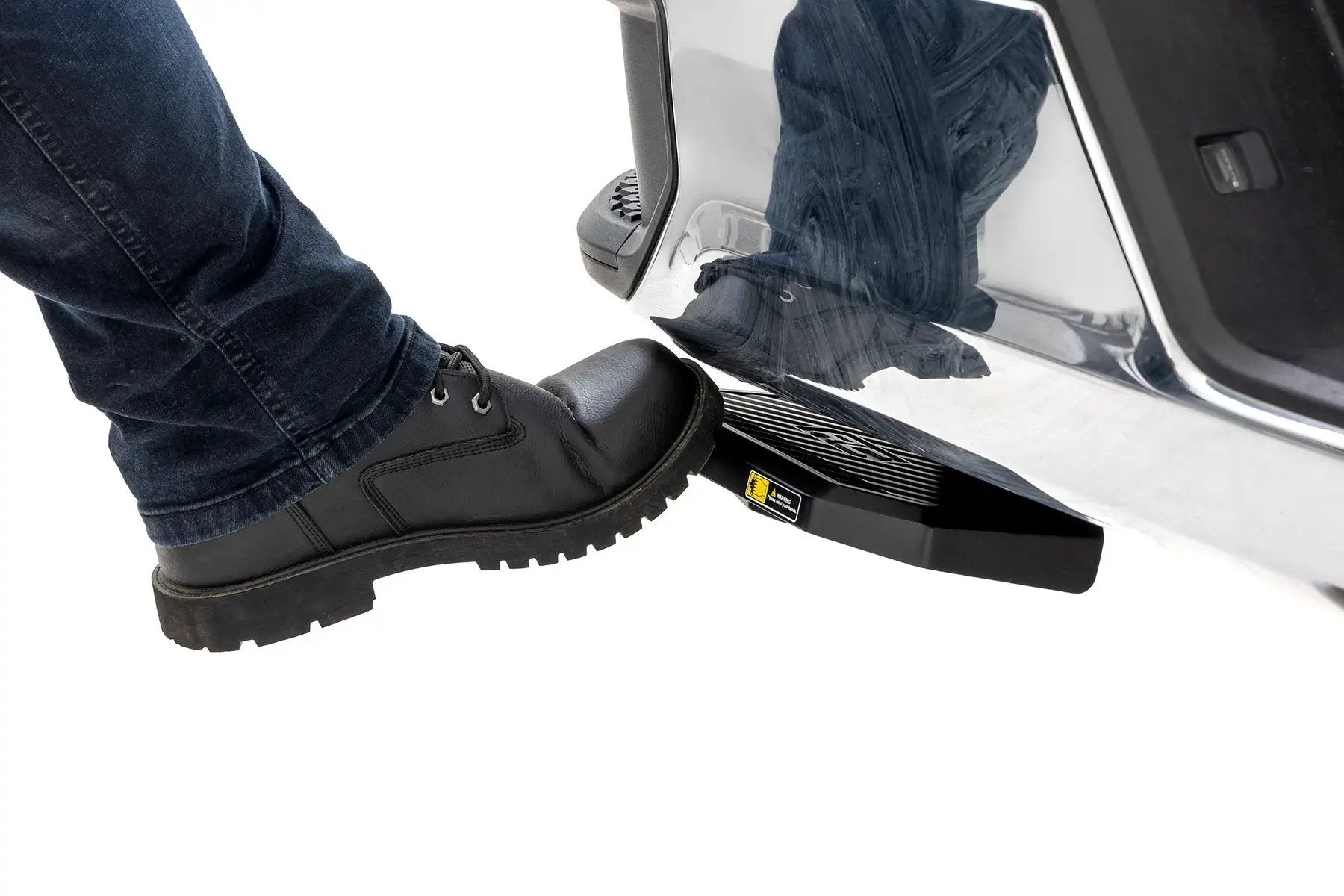 Rough Country Retractable Bed Step | Manual Pull | Chevy/GMC 2500HD/3500HD (20-26) by Rough Country
