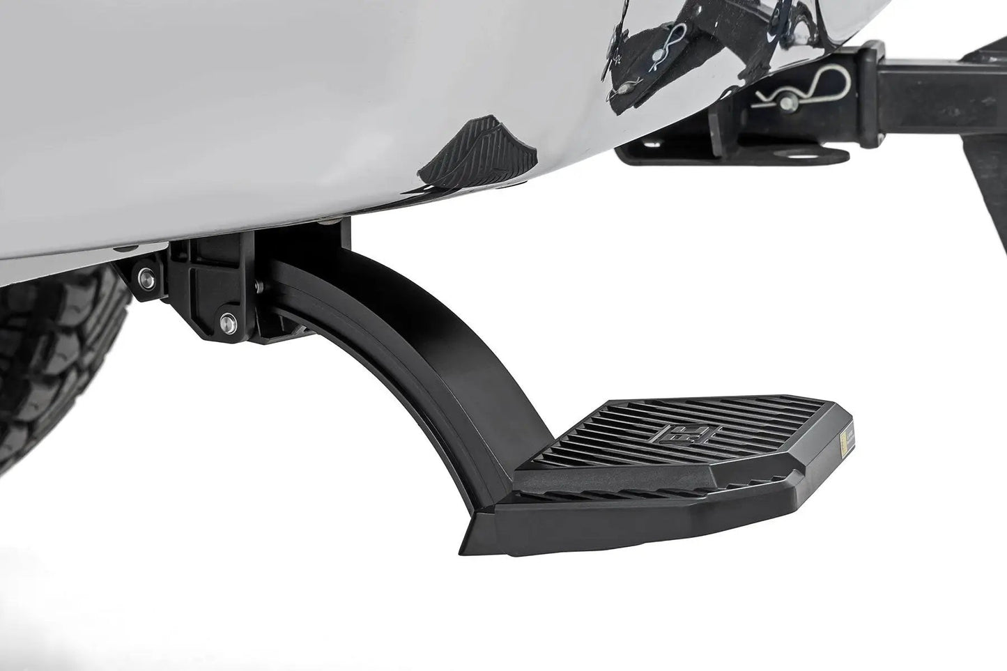 Rough Country Retractable Bed Step | Manual Pull | Ram 1500 2WD/4WD (2009-2018 & Classic) by Rough Country