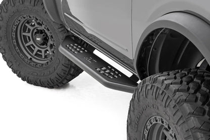 Rough Country OV2 Running Boards | Side Step Bars | 2-Door | Ford Bronco (2 Door) (21-25) by Rough Country