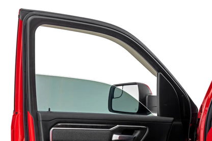 Rough Country Side Window Deflectors | Tape On Rain Guard | Ram 1500 (19-26)/1500 TRX (21-24) by Rough Country
