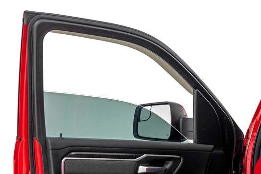 Rough Country Side Window Deflectors | Tape On Rain Guard | Ram 1500 (19-26)/1500 TRX (21-24)