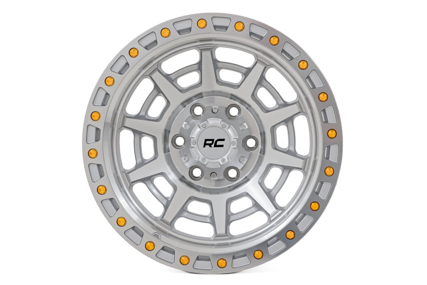 Rough Country 85 Series Wheel | Имитация бэдлока | Полная полировка | 17x9 | 5x4.5 | -12мм