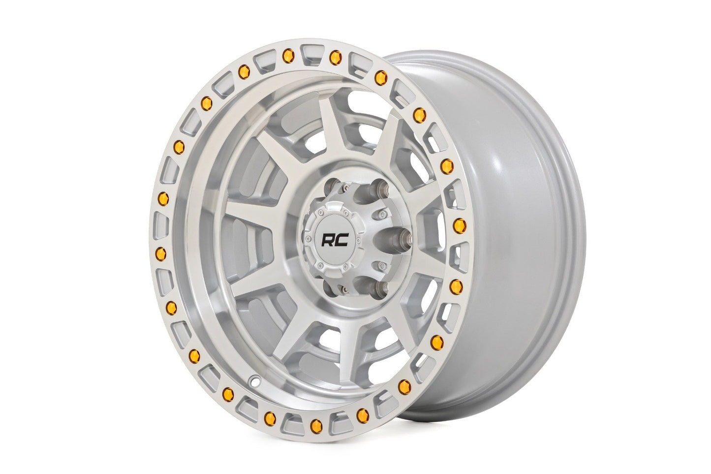 Rough Country 85 Series Wheel | Имитация бэдлока | Полная полировка | 17x9 | 5x4.5 | -12мм