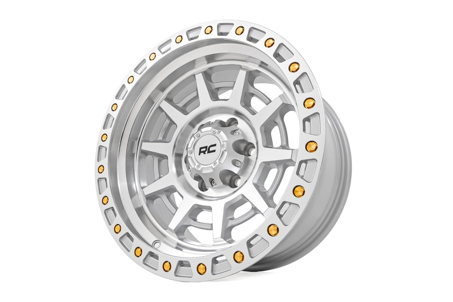 Rough Country 85 Series Wheel | Имитация бэдлока | Полная полировка | 17x9 | 5x4.5 | -12мм