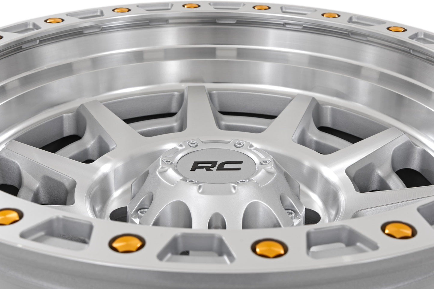 Rough Country 85 Series Wheel | Имитация бэдлока | Полная полировка | 17x9 | 5x4.5 | -12мм